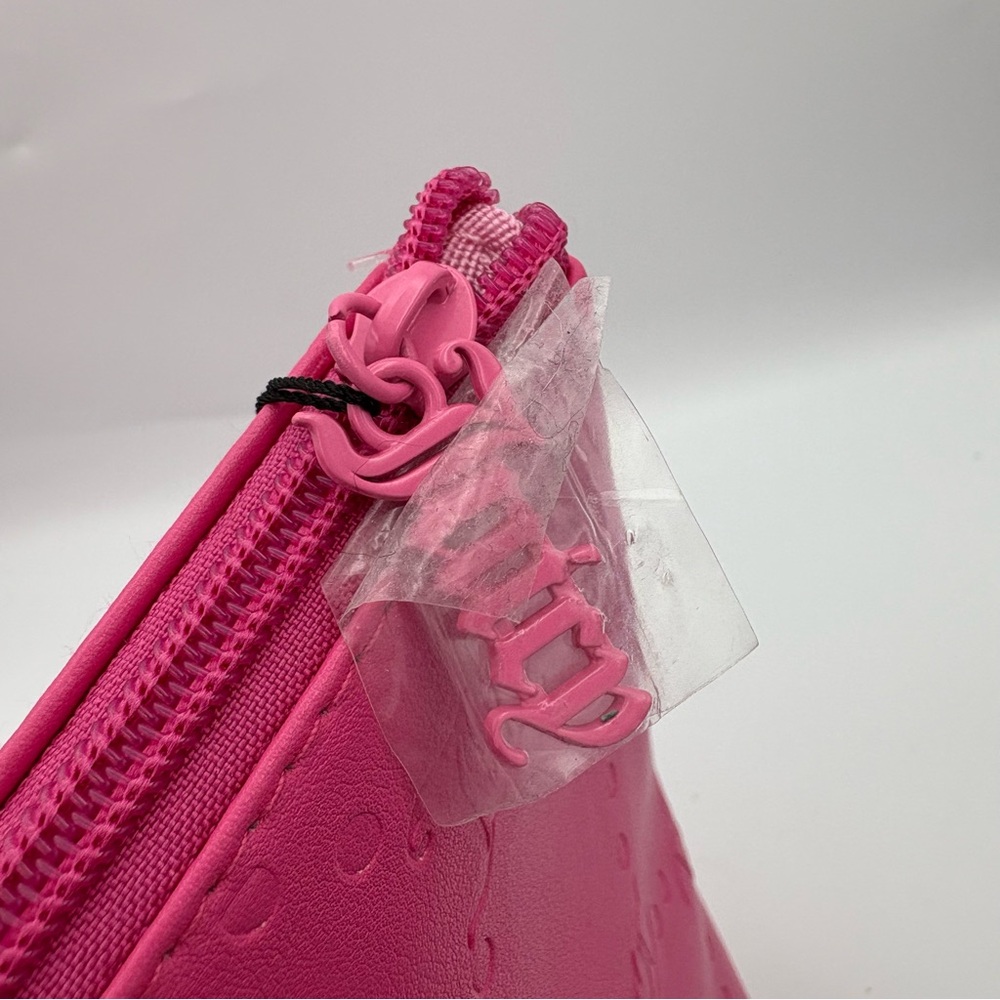 Juicy Couture Pink Travel Cosmetic Bag NWT - Picture 3 of 5